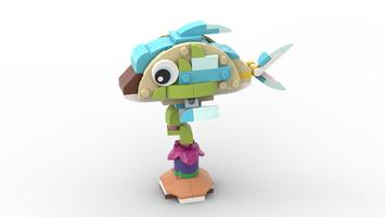 Набор LEGO MOC-148338 31128 Fish