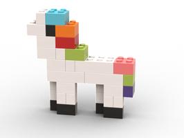 Набор LEGO MOC-148608 magical fantasy horse