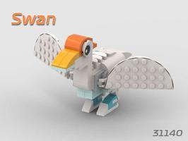 Набор LEGO MOC-149253 31140 Swan