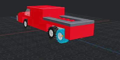 Набор LEGO MOC-149359 Simple truck 6x6 mod