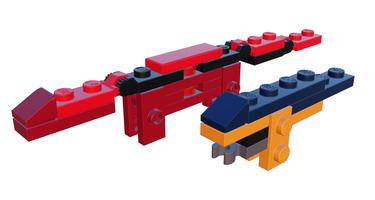 Набор LEGO MOC-149392 31102 Mini Dinosaurs