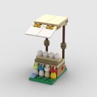 Набор LEGO MOC-149433 Baozi & Yogurt Stand