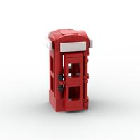 Набор LEGO MOC-149919 London red telephone booth