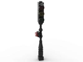 Набор LEGO A less simple Traffic Light from set 60304-1