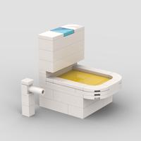 Набор LEGO Toilet & Roll Holder