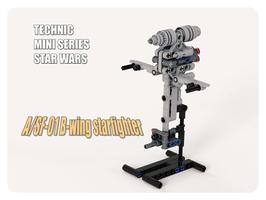 Набор LEGO MOC-150689 TECHNIC mini B-wing starfighter