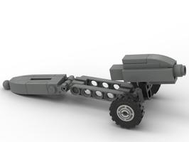 Набор LEGO MOC-150840 85mm Howitzer and M416 Trailer