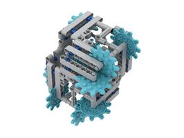 Набор LEGO MOC-150865 Geared cube net