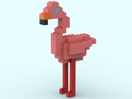 Набор LEGO MOC-150957 11030 Flamingo