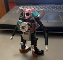 Набор LEGO MOC-151299 Vintage Motorcycle Mech Suit