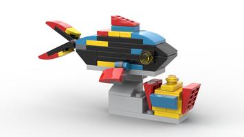 Набор LEGO MOC-151512 31124 Fish