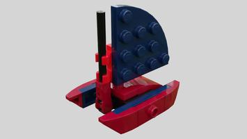 Набор LEGO MOC-151526 31102 Micro Catamaran