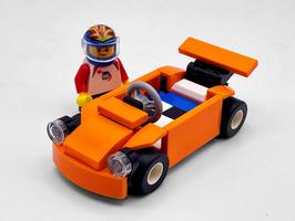 Набор LEGO MOC-151786 Race Car Bed