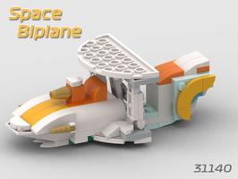 Набор LEGO MOC-152016 31140 Space biplane