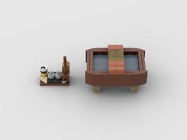 Набор LEGO MOC-152200 Air Hockey + Pool Table - 31143