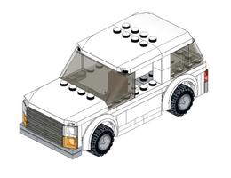 Набор LEGO MOC-152223 Six Wide SUV