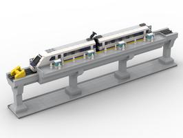 Набор LEGO MOC-152805 High-Speed Train Station
