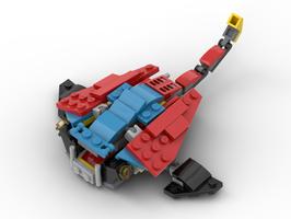 Набор LEGO MOC-152856 31124 Manta Ray
