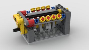 Набор LEGO MOC-153039 Mini V8