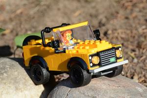 Набор LEGO MOC-153055 Land Rover Classic Defender Open Top MOD // 40650 Alternate Build