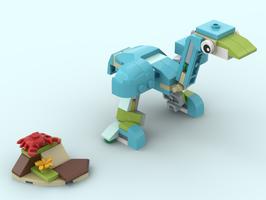 Набор LEGO MOC-153091 31128 Kagu