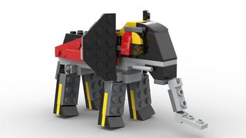Набор LEGO MOC-153342 31124 Elephant