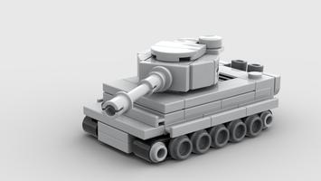 Набор LEGO MOC-154274 Mini Panzer VI Tiger