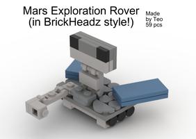 Набор LEGO MOC-154747 Mars Exploration Rover (BrickHeadz style)