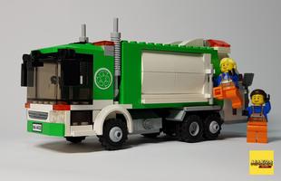 Набор LEGO MOC-154807 Garbage Truck(Free Instruction)