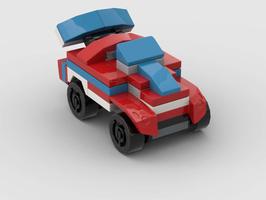Набор LEGO MOC-155529 30572  Small Racecar