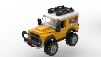 Набор LEGO MOC-155741 Land Rover 40650 with pivoting wheels