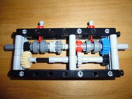 Набор LEGO MOC-155895 3-Speed Direct Gearbox (Version 2)
