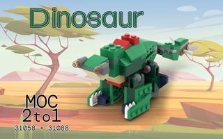 Набор LEGO MOC-155992 Dinosaur
