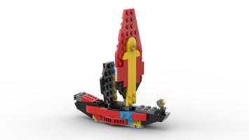 Набор LEGO MOC-156432 31124 Boat