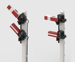 Набор LEGO British Rail Semaphore Shunt Signals