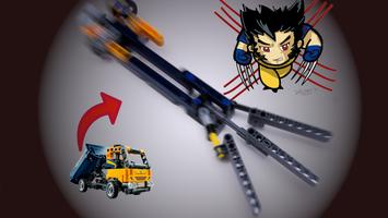 Набор LEGO MOC-157217 42147 Retractable Claws Wolverine style