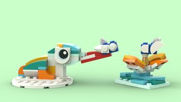 Набор LEGO MOC-157392 31140 Frog
