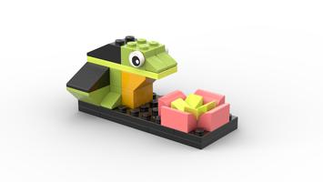 Набор LEGO MOC-157393 11027 Frog