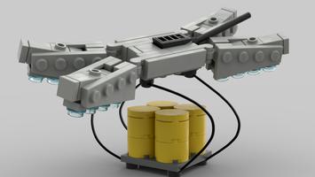 Набор LEGO MOC-157482 Futuristic Mini Cargo Drone
