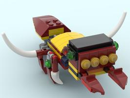 Набор LEGO MOC-157917 31102 Peacock Spider