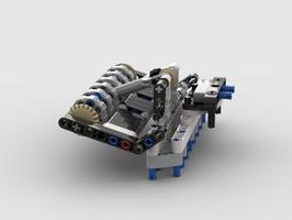 Набор LEGO MOC-158013 42158 Grubber with Trailing Roller