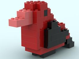 Набор LEGO MOC-158027 11030 Scarlet Tanager