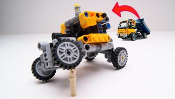 Набор LEGO MOC-158255 42147 Trial Truck with Springless Suspension