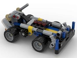 Набор LEGO MOC-158279 42020+8290 Armored Car
