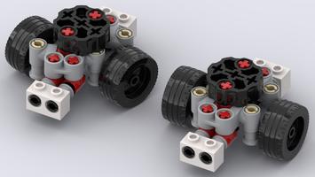 Набор LEGO Virtual Pivot Steering for City Scale Vehicles