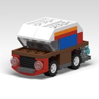 Набор LEGO MOC-158360 Upside down Car
