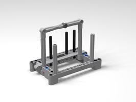 Набор LEGO MOC-158421 Pallet for warning beacons