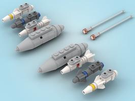 Набор LEGO MOC-158428 Accessories for 1/72 models