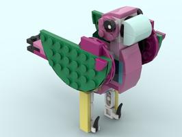 Набор LEGO MOC-158923 31144 Gouldian Finch