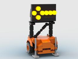 Набор LEGO MOC-158940 Arrow sign trailer